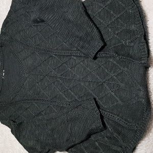 Charlotte Russe dark green sweater